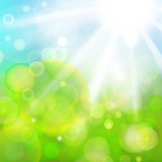 04 Green beams background