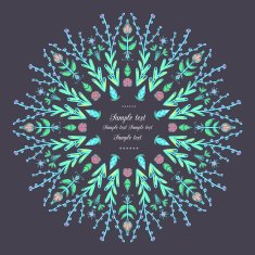 Floral decor N324