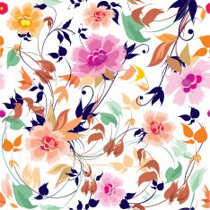Elegance seamless floral pattern N7