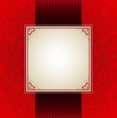 red valentine background with many hearts