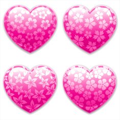 Valentines Day Hearts set N2