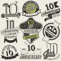 Vintage style 10 anniversary collection N2