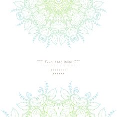 Floral decor N327