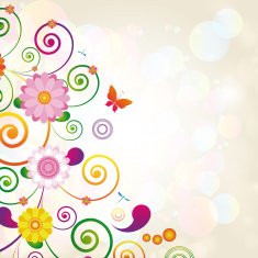 abstract floral background N131