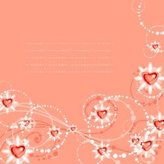 Romantic pink pattern