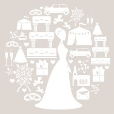 Wedding icon set N16