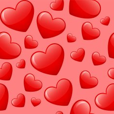 Hearts Seamless Pattern N61