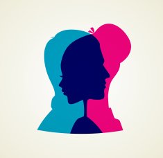 Couple's silhouette N2