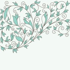 Floral background N1076