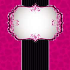 pink valentine background with many hearts N2
