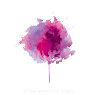 watercolor flower N26