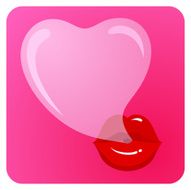 Pop love bubblegum