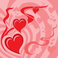 Hearts Background (vector XXL jpg in ZIP folder) N2