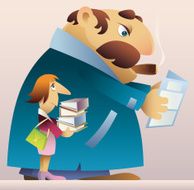 big boss and small secretary