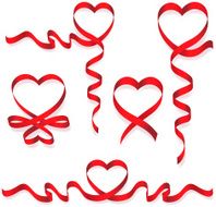 Heart Shaped Ribbon N3