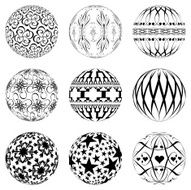 Design Elements - Ornate Spheres