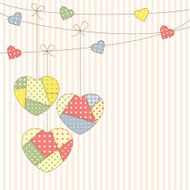 Patchwork hearts N2