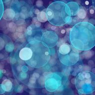 Circle bokeh background