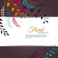 Floral design template N2
