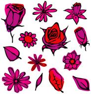 Flowers (Vector) N7