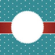 Vector greeting retro card or cover
