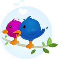 Birds in love N46