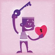 Key of love