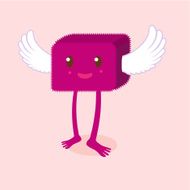 Flying gift monster