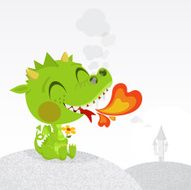 Dragon in love