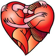 Heart - Couple (vectors)