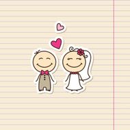 wedding card vector eps 10