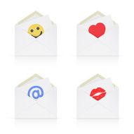 Envelopes with messages