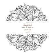 Floral decor N337
