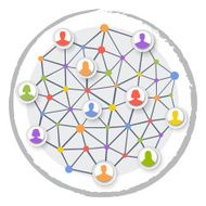 Global human network