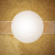 Vector greeting golden card or cover N5