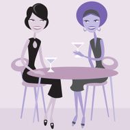 Ladies at lunch