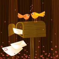Birds in love N50