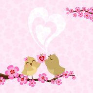 Birds in love N52