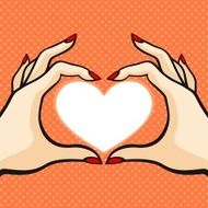 Valentine's day card N462