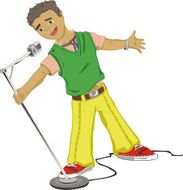 singer sings about love