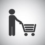 shopping graphic
