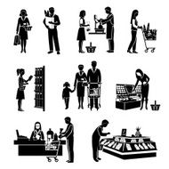 Supermarket People Black