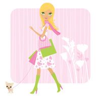 Spring shopping with the dog N2