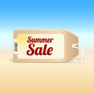 Summer sale tag