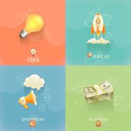 Business concepts vector set N2