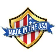Made in the USA Shield and Banner