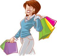 Woman Shopping N30