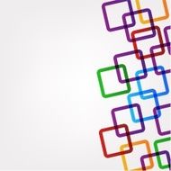 Abstract square pattern background N4