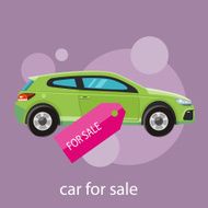 Car sale design template