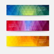 Website header or banner set N3